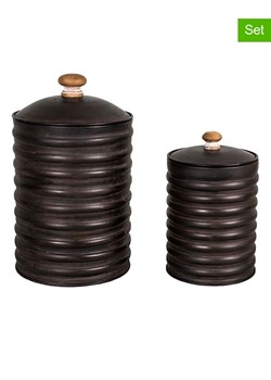 Anticline Pojemniki (2 szt.) w kolorze czarnym do przechowywania ze sklepu Limango Polska w kategorii Pojemniki kuchenne - zdjęcie 188156566