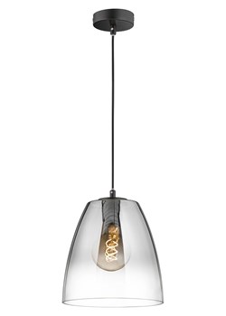 FISCHER &amp; HONSEL Lampa wisząca "Miro" w kolorze szarym - wys. 150 x Ø 25 cm ze sklepu Limango Polska w kategorii Oświetlenie - zdjęcie 188156717