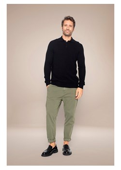 Perfect Cashmere Kaszmirowy sweter "Spencer" w kolorze czarnym ze sklepu Limango Polska w kategorii Swetry męskie - zdjęcie 188157487