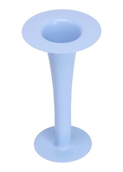 Design Letters Świecznik 2w1 "Trumpet" w kolorze niebieskim ze sklepu Limango Polska w kategorii Świeczniki - zdjęcie 188157758