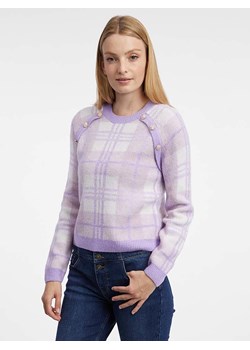 orsay Sweter w kolorze lawendowo-białym ze sklepu Limango Polska w kategorii Swetry damskie - zdjęcie 188157819