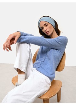 Just Cashmere Kaszmirowy kardigan "Norma" w kolorze błękitnym ze sklepu Limango Polska w kategorii Swetry damskie - zdjęcie 188157895