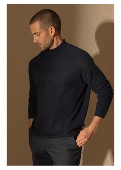 Perfect Cashmere Kaszmirowy sweter "Raphael" w kolorze czarnym ze sklepu Limango Polska w kategorii Swetry męskie - zdjęcie 188158457