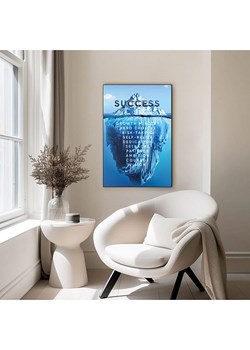 Orangewallz Druk artystyczny "Iceberg of Success" w ramce ze sklepu Limango Polska w kategorii Obrazy - zdjęcie 188159225