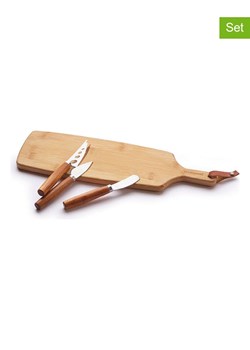 Brandt 4-częściowy zestaw w kolorze jasnobrązowym do sera ze sklepu Limango Polska w kategorii Deski - zdjęcie 188159359