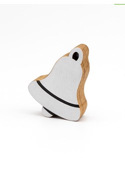 Samimi Stemple (2 szt.) "Bell" w kolorze jasnobrązowo-białym - 6 x 4 cm ze sklepu Limango Polska w kategorii Zabawki - zdjęcie 188159618