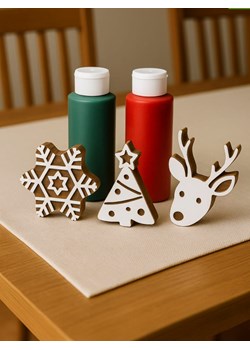 Samimi 7-częściowy zestaw "Christmas" w kolorze beżowo-zielono-czerwonym ze sklepu Limango Polska w kategorii Zabawki - zdjęcie 188159625