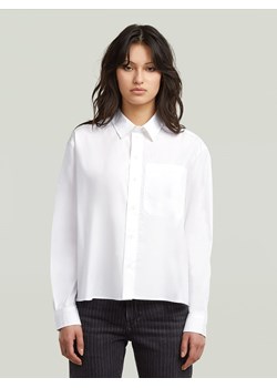 G-Star Bluzka w kolorze białym ze sklepu Limango Polska w kategorii Koszule damskie - zdjęcie 188160227