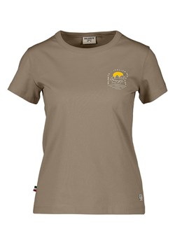 DOLOMITE Koszulka "Strenta G3" w kolorze szaro-beżowym ze sklepu Limango Polska w kategorii Bluzki damskie - zdjęcie 188160549