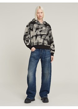G-Star Bluza w kolorze beżowo-czarnym ze sklepu Limango Polska w kategorii Bluzy damskie - zdjęcie 188161265