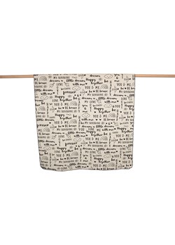 David Fussenegger Kocyk w kolorze kremowo-czarnym ze sklepu Limango Polska w kategorii Tekstylia - zdjęcie 188161667