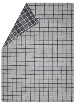 David Fussenegger Koc flanelowy "Silvretta - Karo" w kolorze szarym ze sklepu Limango Polska w kategorii Tekstylia - zdjęcie 188161678