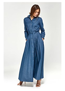 Nife Sukienka dżinsowa w kolorze niebieskim ze sklepu Limango Polska w kategorii Sukienki - zdjęcie 188161715