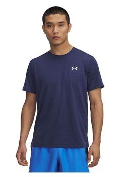 Under Armour Koszulka sportowa "Launch" w kolorze granatowym ze sklepu Limango Polska w kategorii T-shirty męskie - zdjęcie 188162049