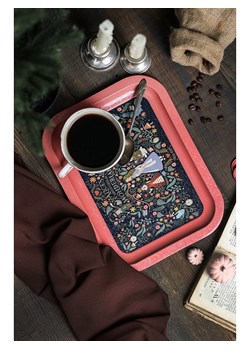 Violeta Home Taca w kolorze jasnoróżowo-czarnym - 30,7 x 23,3 cm ze sklepu Limango Polska w kategorii Misy i tace dekoracyjne - zdjęcie 188162326