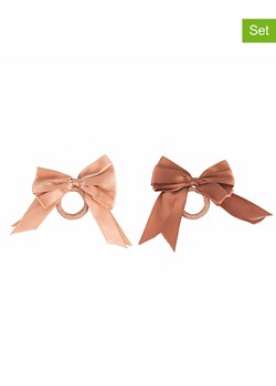 Villa d´Este Pierścienie (6 szt.) w kolorze brązowo-beżowym do serwetek - Ø 4,5 cm ze sklepu Limango Polska w kategorii Akcesoria kuchenne - zdjęcie 188163149