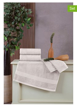 Colourful Cotton Ręczniki kąpielowe (2 szt.) w kolorze beżowym ze sklepu Limango Polska w kategorii Ręczniki - zdjęcie 188163295