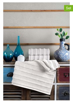 Colourful Cotton Ręczniki (2 szt.) w kolorze białym do rąk ze sklepu Limango Polska w kategorii Ręczniki - zdjęcie 188163299