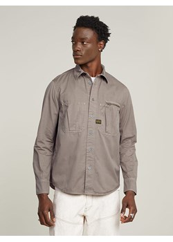G-Star Koszula - Regular fit - w kolorze szarobrązowym ze sklepu Limango Polska w kategorii Koszule męskie - zdjęcie 188163508