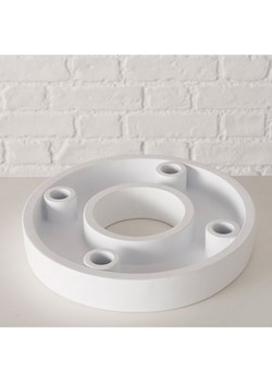 Boltze Świecznik "Betla" w kolorze białym - Ø 25 cm ze sklepu Limango Polska w kategorii Świeczniki - zdjęcie 188163585