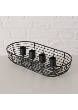 Boltze Świecznik "Matilde" w kolorze czarnym - szer. 28 cm ze sklepu Limango Polska w kategorii Świeczniki - zdjęcie 188163587