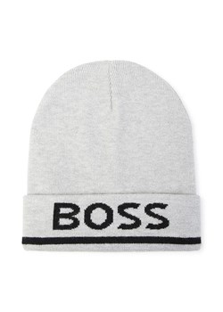 Hugo Boss Kids Czapka w kolorze szarym ze sklepu Limango Polska w kategorii Czapki dziecięce - zdjęcie 188163878