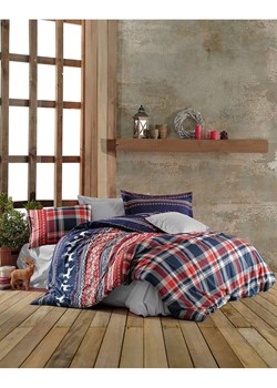 Colourful Cotton Komplet pościeli w kolorze granatowo-czerwonym ze sklepu Limango Polska w kategorii Pościele - zdjęcie 188164206