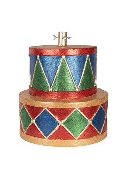 Clayre &amp; Eef Stojak ze wzorem na choinkę - wys. 46 x Ø 40 cm ze sklepu Limango Polska w kategorii Dekoracje bożonarodzeniowe - zdjęcie 188164347