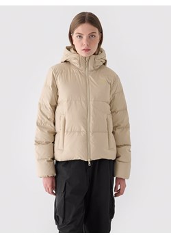 4F Kurtka puchowa w kolorze beżowym ze sklepu Limango Polska w kategorii Kurtki damskie - zdjęcie 188164638