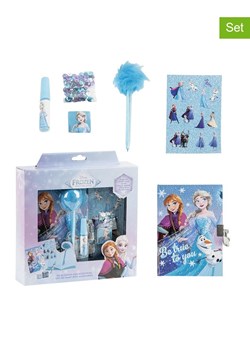 Disney Frozen Zestaw "Frozen" w kolorze błękitnym do pisania ze sklepu Limango Polska w kategorii Akcesoria biurowe - zdjęcie 188165059