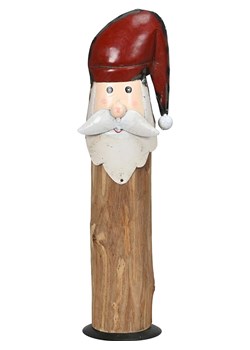 POSIWIO Figurka dekoracyjna w kolorze jasnobrązowo-czerwonym - 12 x 40 x 10 cm ze sklepu Limango Polska w kategorii Dekoracje - zdjęcie 188165209