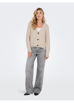 ONLY Kardigan w kolorze beżowym ze sklepu Limango Polska w kategorii Swetry damskie - zdjęcie 188165418