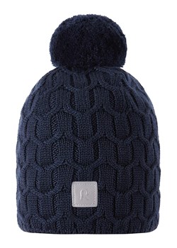 Reima Wełniana czapka "Nyksund" w kolorze granatowym ze sklepu Limango Polska w kategorii Czapki dziecięce - zdjęcie 188165726