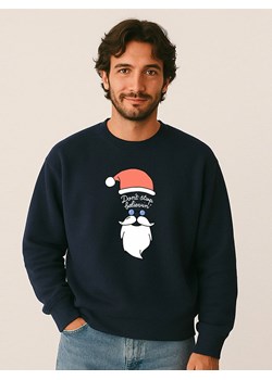 WOOOP Bluza "Dont stop believin" w kolorze granatowym ze sklepu Limango Polska w kategorii Bluzy męskie - zdjęcie 188165737