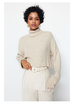 trendyol Golf w kolorze kremowym ze sklepu Limango Polska w kategorii Swetry damskie - zdjęcie 188165788