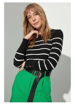 trendyol Sweter w kolorze czarno-białym ze sklepu Limango Polska w kategorii Swetry damskie - zdjęcie 188165795