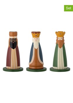 Bloomingville Świeczniki (3 szt.) "Betiel" ze wzorem - wys. 10,5 x Ø 6 cm ze sklepu Limango Polska w kategorii Świeczniki - zdjęcie 188165856