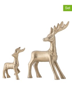 Bloomingville Figurki dekoracyjne (2 szt.) "Kila" w kolorze złotym ze sklepu Limango Polska w kategorii Dekoracje - zdjęcie 188165867