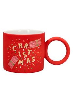 Tognana Kubek "Christamas" w kolorze czerwonym - 350 ml ze sklepu Limango Polska w kategorii Dzbanki i zaparzacze - zdjęcie 188166006