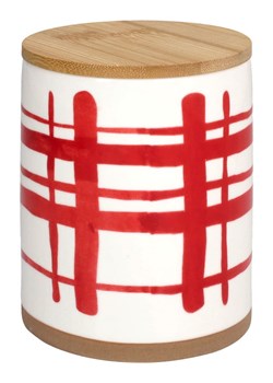 Tognana Pojemnik "Spotty" w kolorze biało-czerwonym - 650 ml ze sklepu Limango Polska w kategorii Pojemniki kuchenne - zdjęcie 188166025