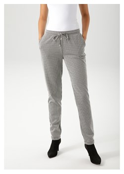 Aniston Spodnie w kolorze czarno-białym ze sklepu Limango Polska w kategorii Spodnie damskie - zdjęcie 188166116