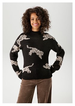 Aniston Sweter w kolorze czarnym ze sklepu Limango Polska w kategorii Swetry damskie - zdjęcie 188166207