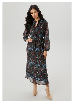 Aniston Sukienka w kolorze czarno-turkusowym ze sklepu Limango Polska w kategorii Sukienki - zdjęcie 188166219