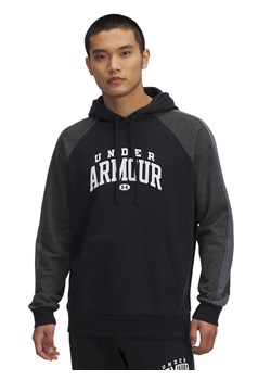 Under Armour Bluza funkcyjna w kolorze czarno-szarym ze sklepu Limango Polska w kategorii T-shirty męskie - zdjęcie 188166399