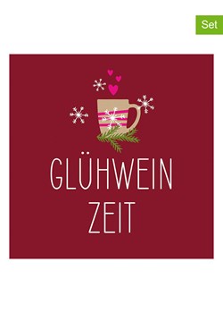 ppd Serwetki (40 szt.) "Glühweinzeit" w kolorze bordowym ze sklepu Limango Polska w kategorii Akcesoria kuchenne - zdjęcie 188166577