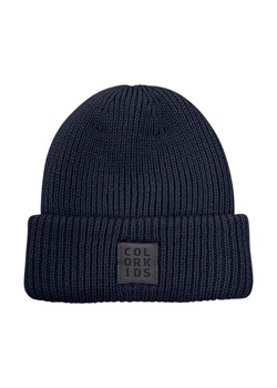 Color Kids Czapka beanie w kolorze granatowym ze sklepu Limango Polska w kategorii Czapki dziecięce - zdjęcie 188166769