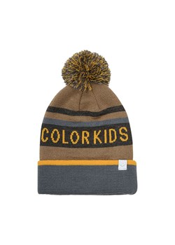 Color Kids Czapka w kolorze jasnobrązowo-szarym ze sklepu Limango Polska w kategorii Czapki dziecięce - zdjęcie 188166777