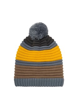 Color Kids Czapka w kolorze szaro-jasnobrązowo-żółtym ze sklepu Limango Polska w kategorii Czapki dziecięce - zdjęcie 188166786