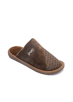 Confly Kapcie w kolorze brązowym ze sklepu Limango Polska w kategorii Kapcie męskie - zdjęcie 188166815