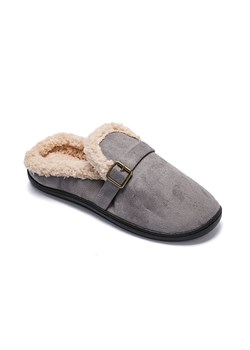 Confly Kapcie w kolorze szarym ze sklepu Limango Polska w kategorii Kapcie męskie - zdjęcie 188166826